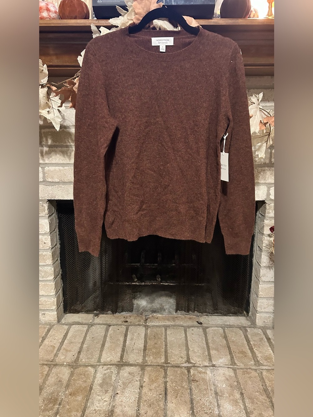 Nordstrom Brown Crewneck Sweater EUC